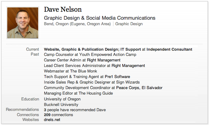 LinkedIn Profile